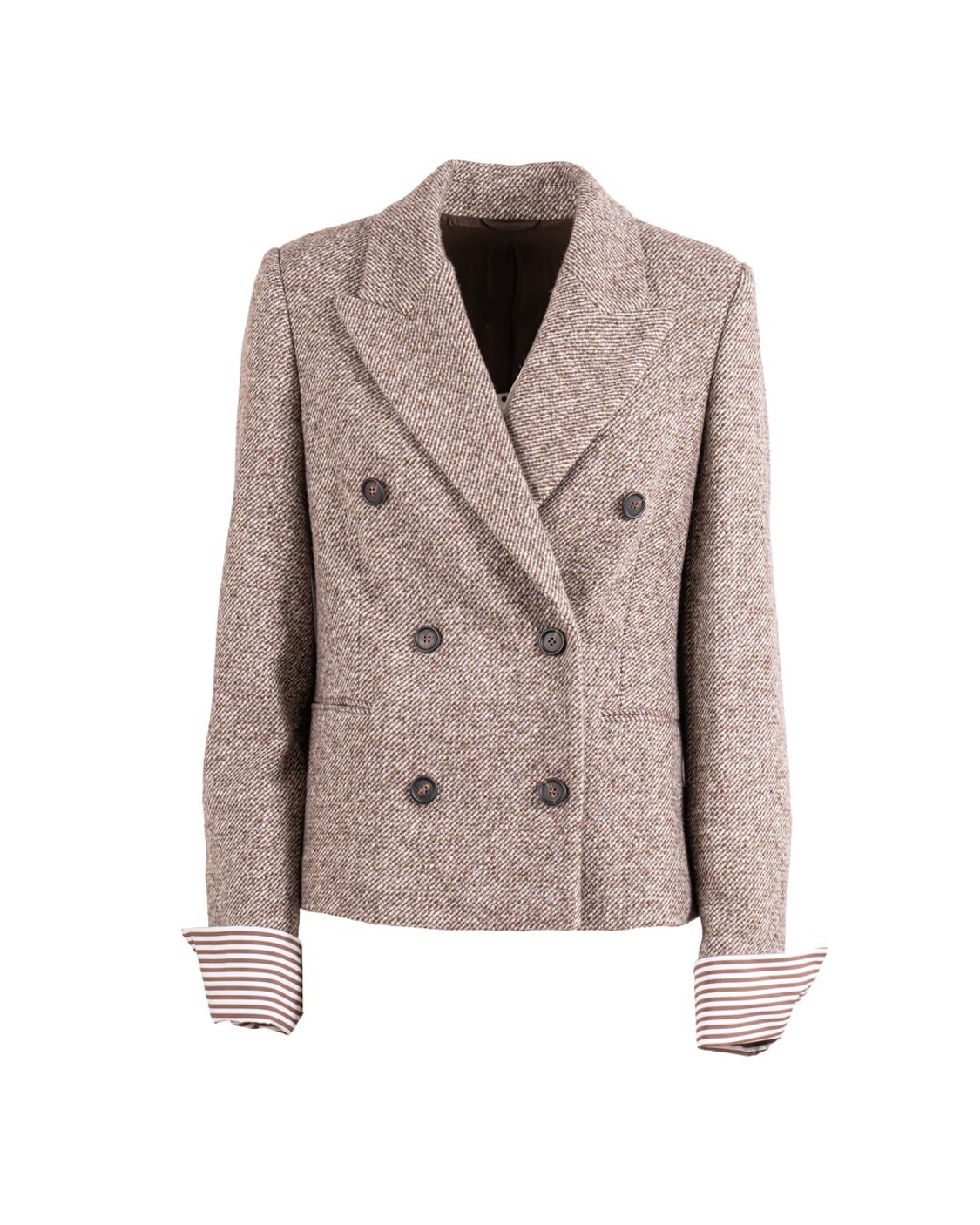 shop BRUNELLO CUCINELLI  Giacca: Brunello Cucinelli giacca in diagonale mélange di lana vergine e seta.
Chiusura con bottoni in corno.
Fodera in crêpe misto seta.
Rever a lancia.
Tasche a filetto.
Decorazione in monile Nickel-free.
Composizione: 73% Lana Vergine 22% Seta 5% Poliammide.
Fabbricato in Italia.. MG5317349-C6321 number 7980622